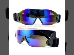 Parachuting  Anti UV Dustproof Horse Jockey Goggles Skydiving Safety Glasses