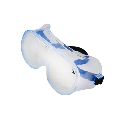 PVC Anti Virus Safety Glasses Goggles With Elastic Strap