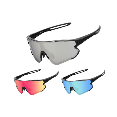 Men's Oversize Outdoor Polarized Bike Glasses Interchangeable