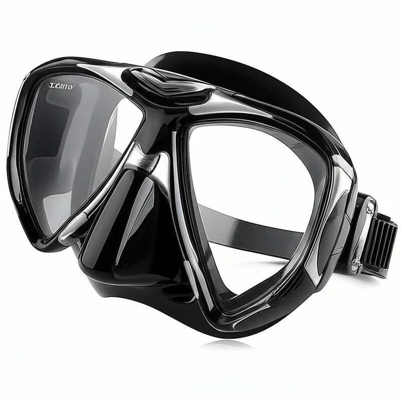 Anti Leak Silicone Skirt With Secure Fit Diving Snorkel Mask Universal Outdoor Leisure Style Lightweight Durable And Easy