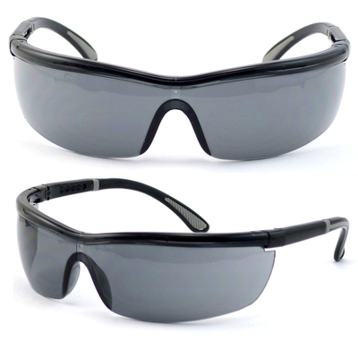 Safety Glasses for Men and Women with Anti-Fog and Scratch Resistant Wrap Around Lenses, Adjustable Temples and Nose